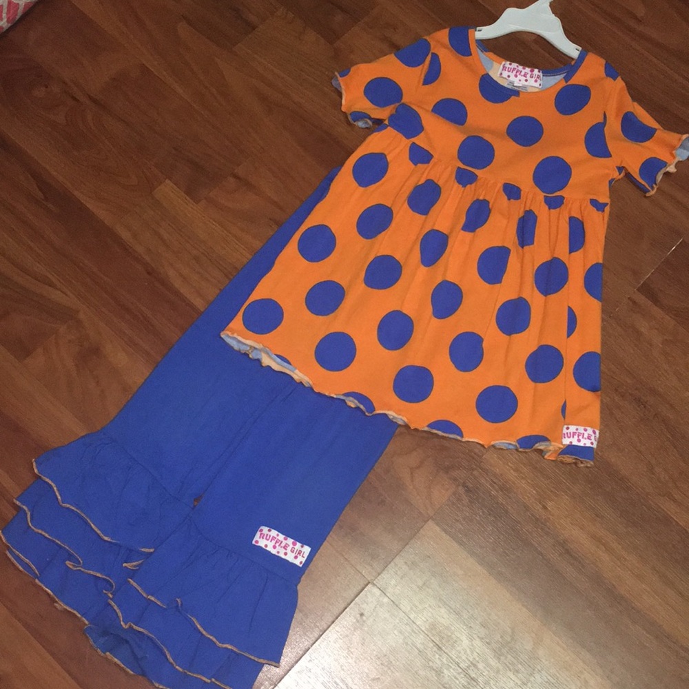 Ruffle girl outfit